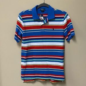 Polo Stripped Collared Shirt